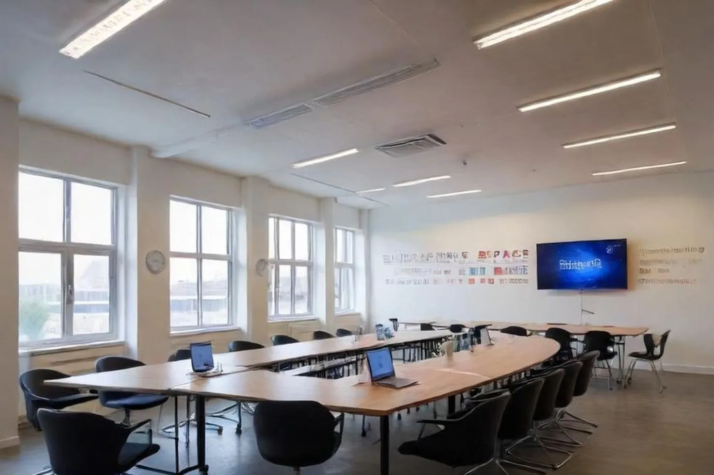 Entrepreneurship training modern space